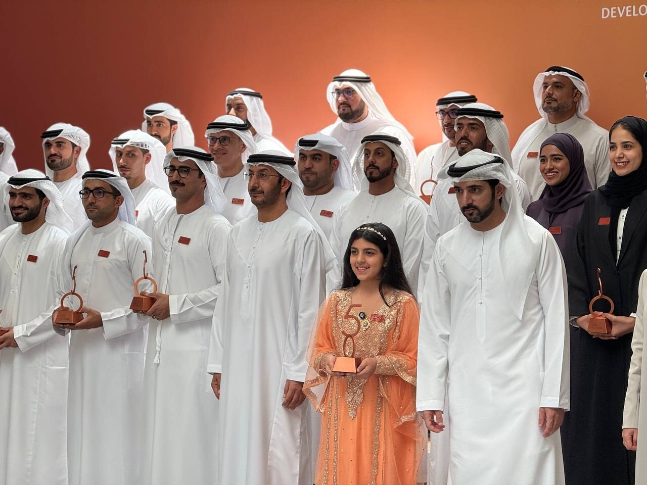 UAE Future 50 laureates at the launch in Dubai