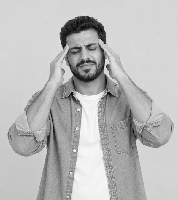 Tired job seeker